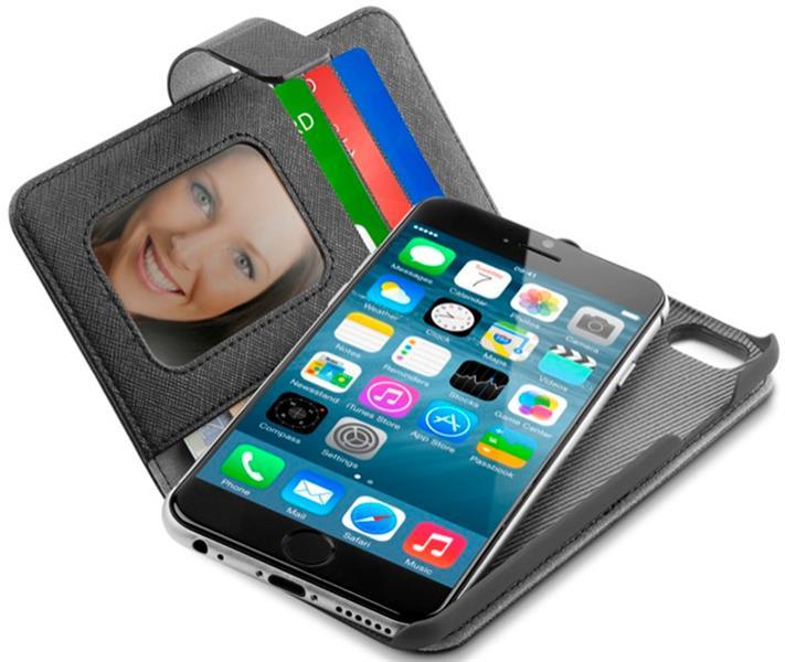 Produktbild Cellularline WalletUnique flip case for iPhone 6 (Apple iPhone 6)
