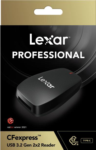 Actual product image Lexar Professional CFExpress Reader Type B (USB 3.2 Gen 2)