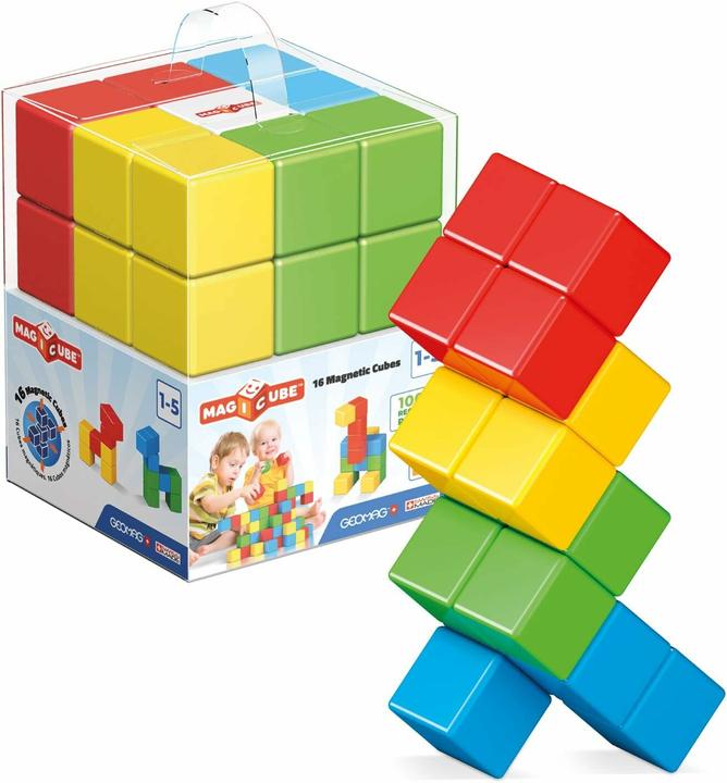 Actual product image Geomag Crystal GREEN Line 16 parts