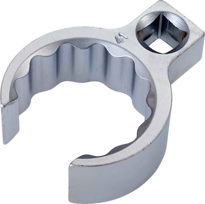 Actual product image HAZET Ring spanner, double hex, open 848Z-41 - square hollow 12.5 mm (1/2 in.) - A (41 mm)