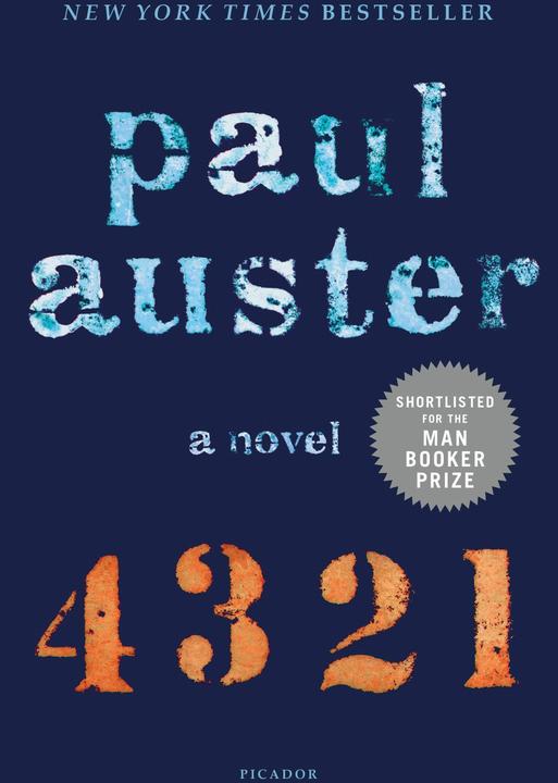 Produktbild Auster:4 3 2 1 (Englisch, Paul Auster, 2020)