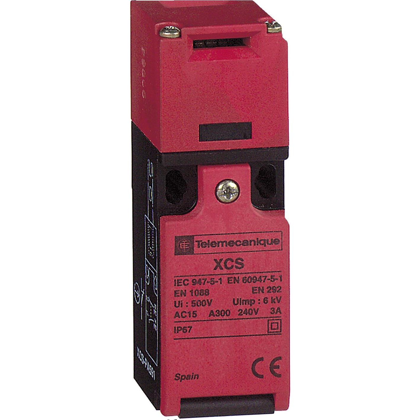 TE Sensors, Systemstromversorgung, Scharnierschalter 2S PG11 XCSPA