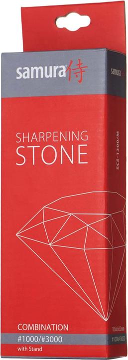 Actual product image Samura Combination whetstone #1000/#3000
