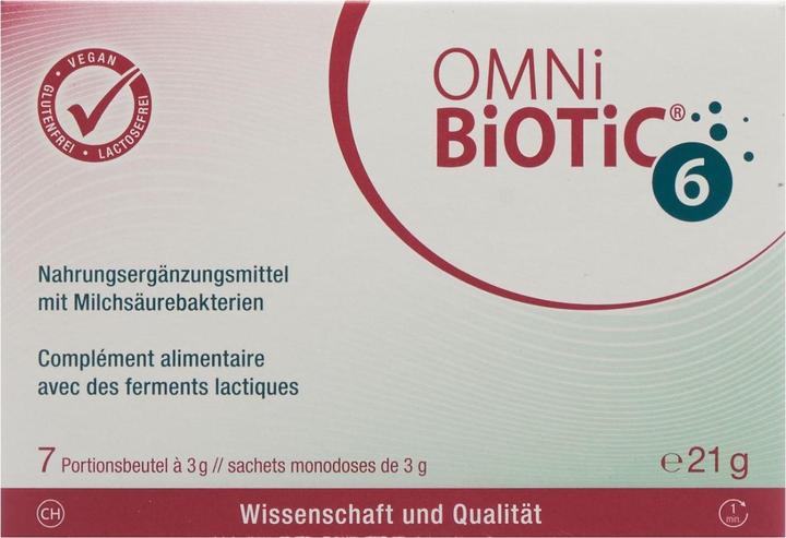 Produktbild Omni Biotic 6 Pulver (neu) (7 Stück, Pulver, 42 g)