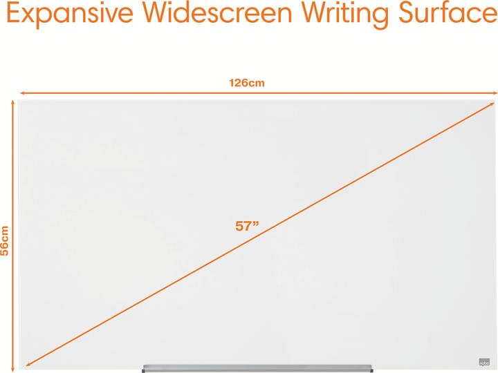 Image du produit Nobo Plaque de verre diamantée 126 x 71 cm (126,5 x 71 cm)