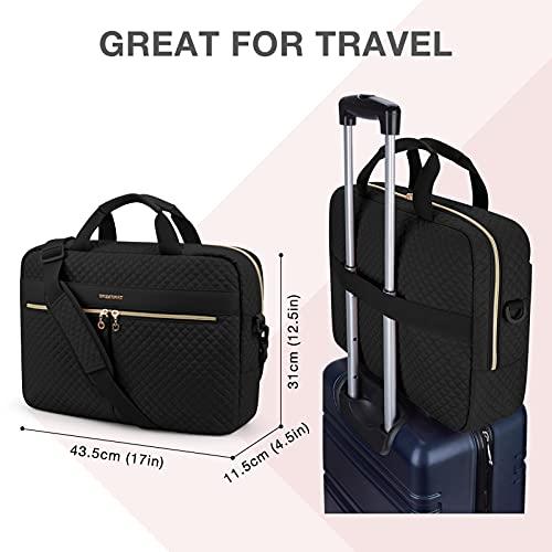 Produktbild Only-Bags.Store Laptoptasche, 17,3-Zoll-Aktentasche, grosse Laptoptasche, Computertasche, Büro, Reisen, Geschäft (17.30")