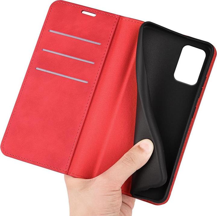 Actual product image Cover-Discount Nokia G42 - Stand Flip Case Cover red-Copy (Nokia G42)