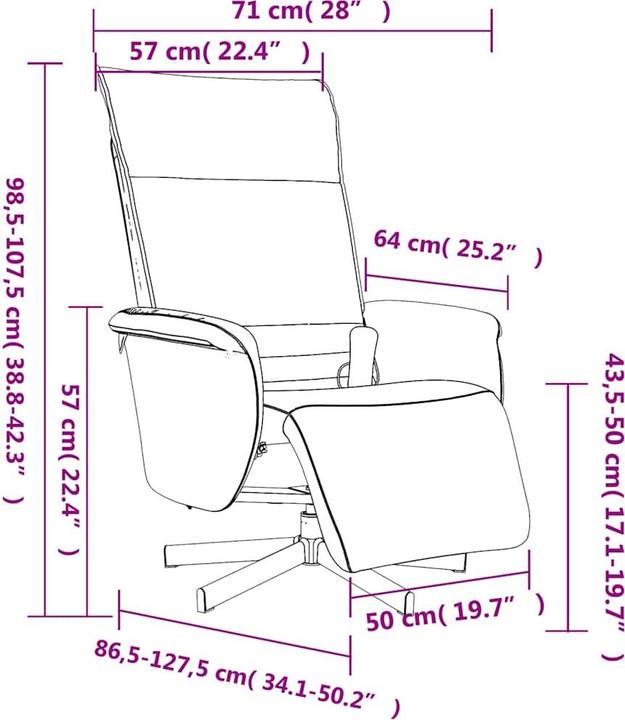 Image du produit vidaXL Massagesessel
