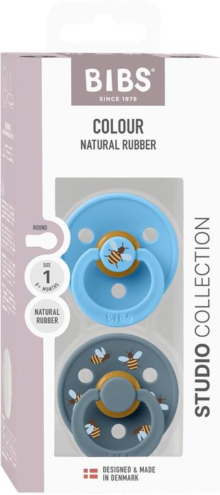 Produktbild Bibs - Pacifier Studio Colour 2 PACK - Bumblebee - Size 1 (2x, 0 - 6 Monate)