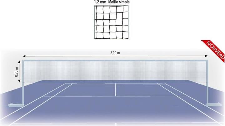 Tremblay Badm. FBD103 6,1x0,75m 1,2mm 1pce.