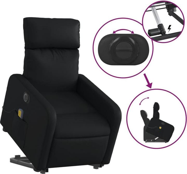 Produktbild vidaXL Massagesessel mit Aufstehhilfe