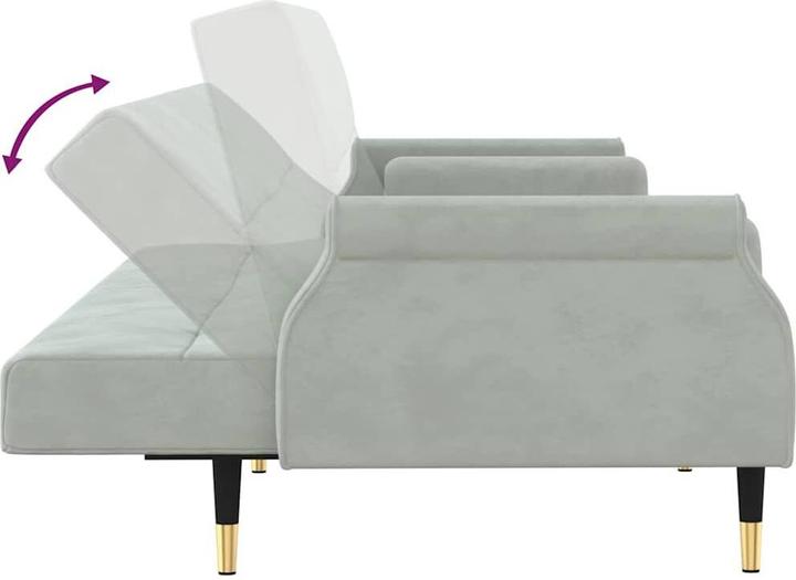 Actual product image vidaXL Schlafsofa