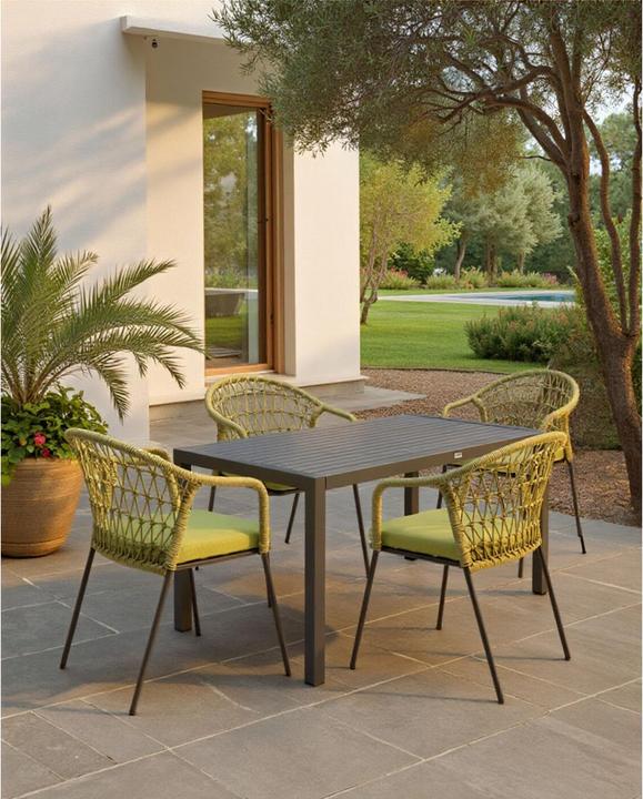 Image du produit Kare Design Tisch Madagascar Schwarz 80x140cm