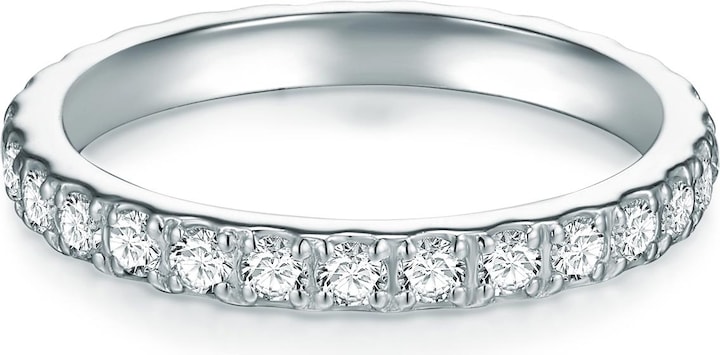 Trilani Damen Sterling Silber Zirkonia silber - 9654