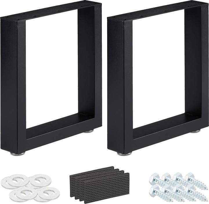 Image du produit Relaxdays 2 pieds de table