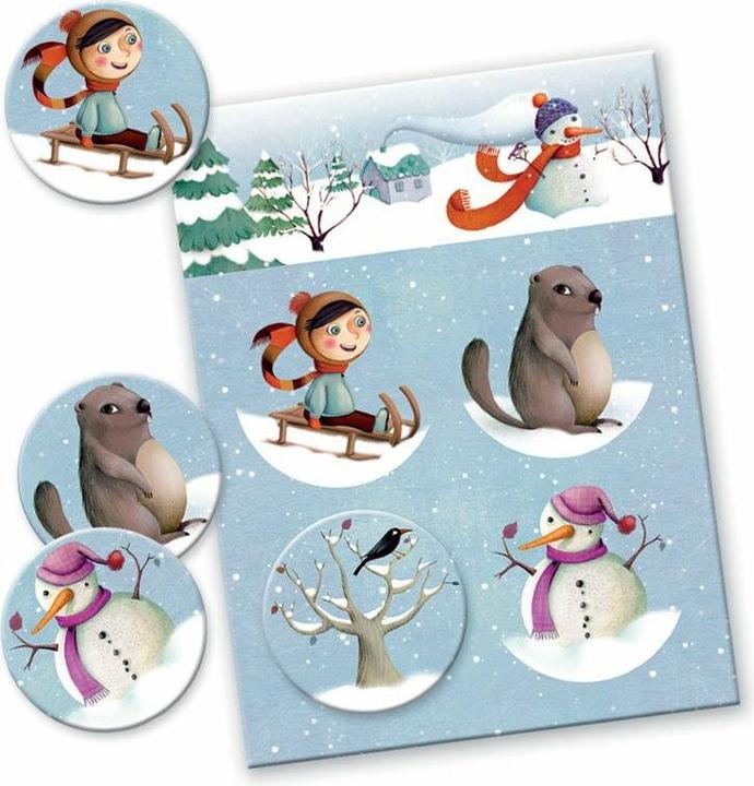 Actual product image Djeco Educational game Lotto 4 seasons (mult) (Multilingual)