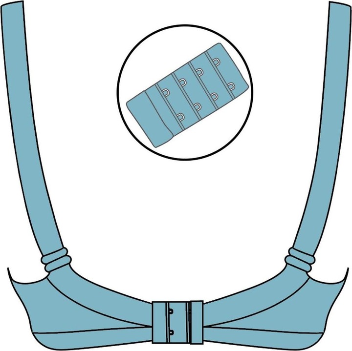 Actual product image Carriwell New Mum Nursing Bra Soft as Silk Recycled (S)