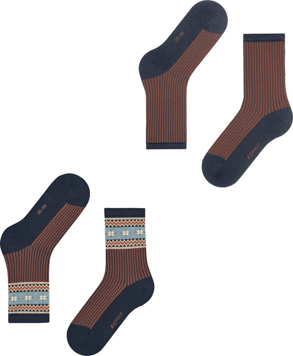 Immagine prodotto Esprit Scandi 2-Pack Donna (Confezione da 2, 39 - 42)
