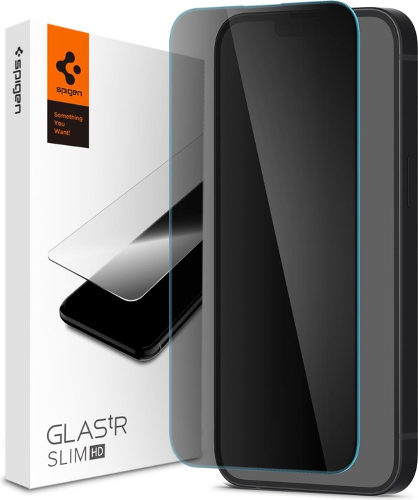 Produktbild Spigen Glas.TR Slim (1 Stück, Apple iPhone 14, Apple iPhone 16e, Apple iPhone 13, Apple iPhone 13 Pro)