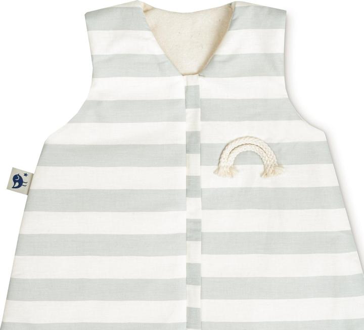 Image du produit Julius Zöllner Sac de couchage bébé toutes saisons Organic Stripes 110 cm (112 cm, 0,5 TOG, Toute l'année)