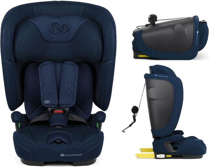 Produktbild KinderKraft Car Seat FIX2GO i-Size 76-150cm NAVY (Kindersitz, ECE R129/i-Size Norm)
