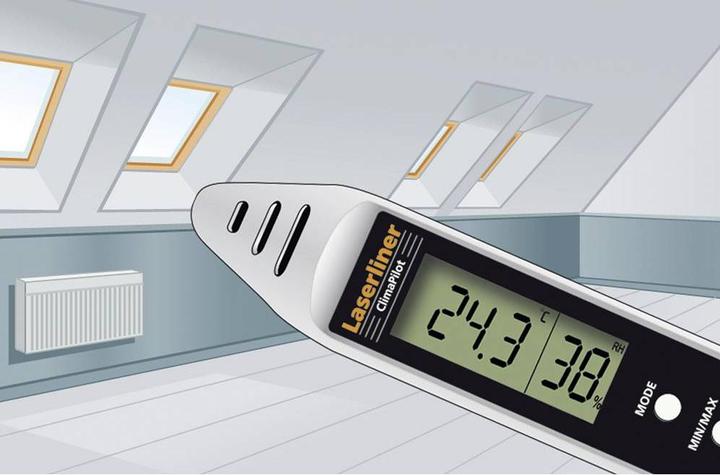 Immagine prodotto Laserliner ClimaPilot Luftfeuchtigkeits- und Temperaturdatenlogger