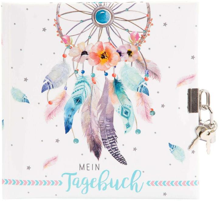 Goldbuch Journal intime dreamcatcher (16,5 x 16,5 cm, Blanc, Couverture rigide)