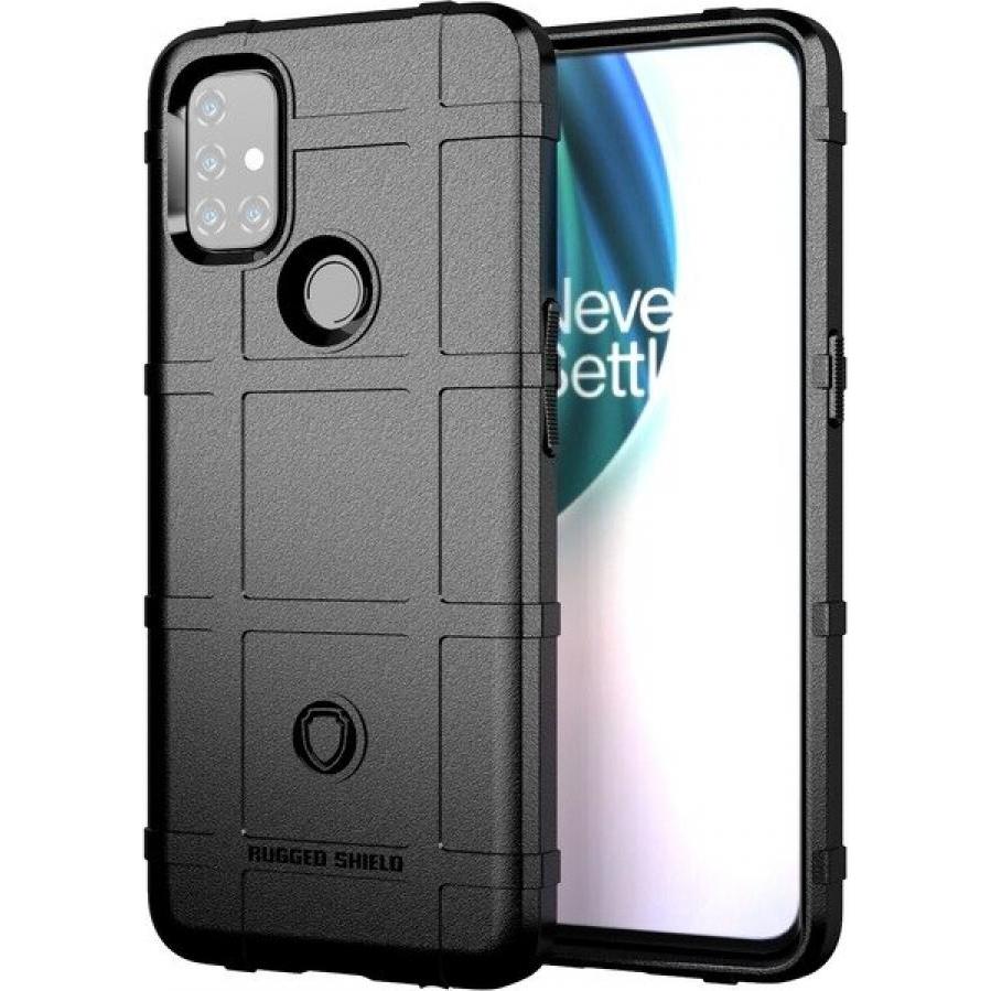 Screenguard OnePlus Nord N10 5G Rugged Shield Hülle (OnePlus Nord N10 5G), Smartphone Hülle, Schwarz
