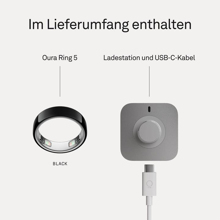 Produktbild Oura Ring 5 (6, Black)
