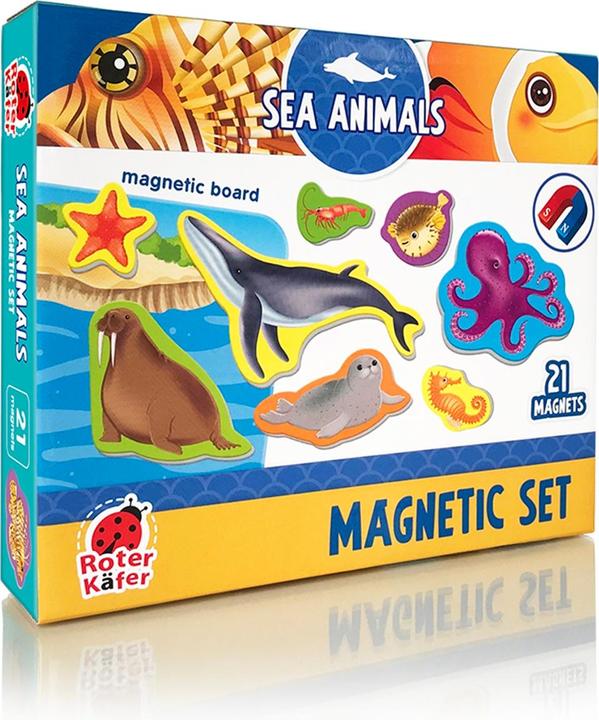 Produktbild Spielmagnete Meereslebewesen (Englisch)