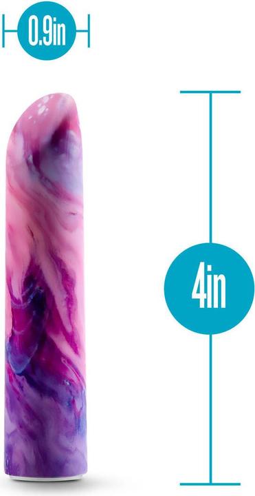 Actual product image Blush Limited Addiction Entangle Power Vibe - 10 RumbleTech Powered Deep Rumbly Vibration Settings - Satin