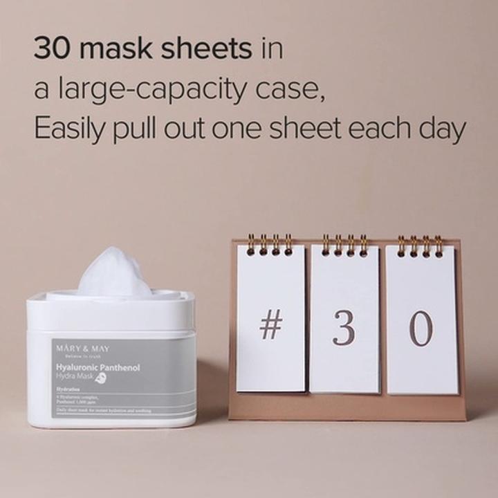 Produktbild Mary&May Hyaluronic Panthenol Hydra Mask