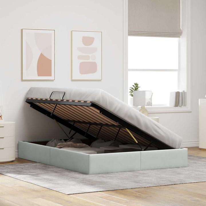 Produktbild vidaXL Aufbewahrungsbett (140 x 190 cm)