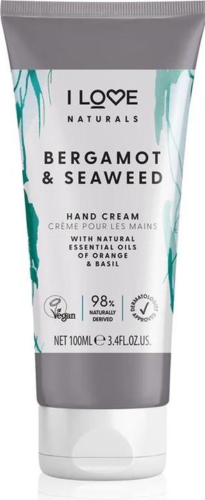 I LOVE Naturals Hand & Body Lotion balsam do ciała i rąk Bergamot & Seaweed 500ml (100 ml)