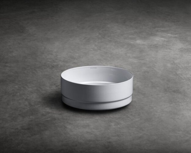 Immagine prodotto Kaldewei Vasca per lavabo Nueva 3191, rotonda, diametro 380 mm, senza sfioratore, 911206003 (502 mm, 481 mm)