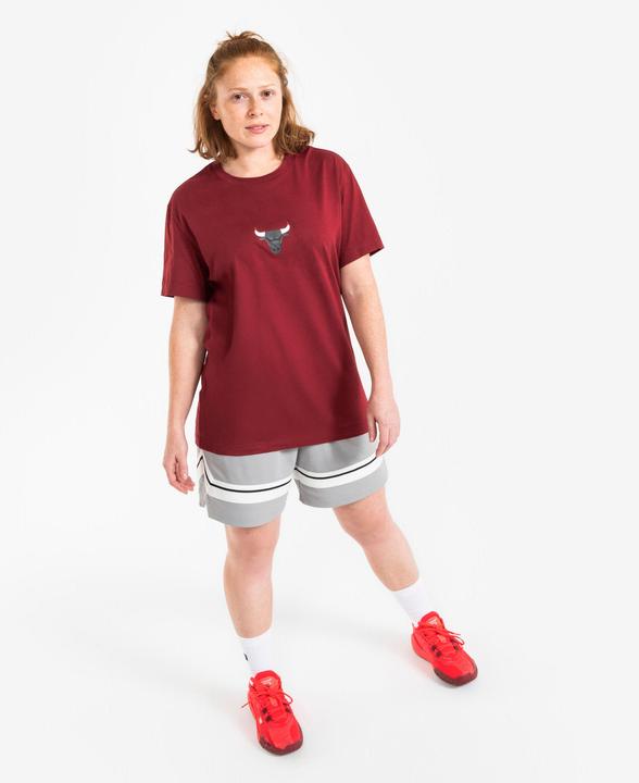 Produktbild Tarmak Damen/Herren Basketball T-Shirt NBA Chicago Bulls - TS900 rot (L)