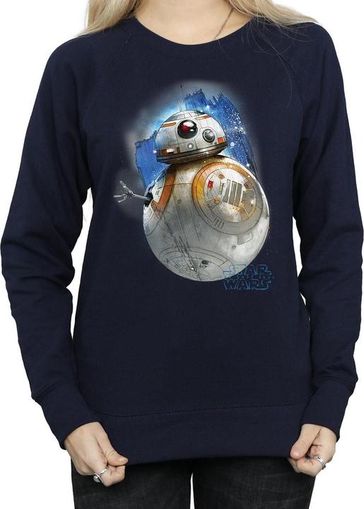 Actual product image Star Wars Womens/Ladies The Last Jedi BB-8 Brushed Sweatshirt (L)