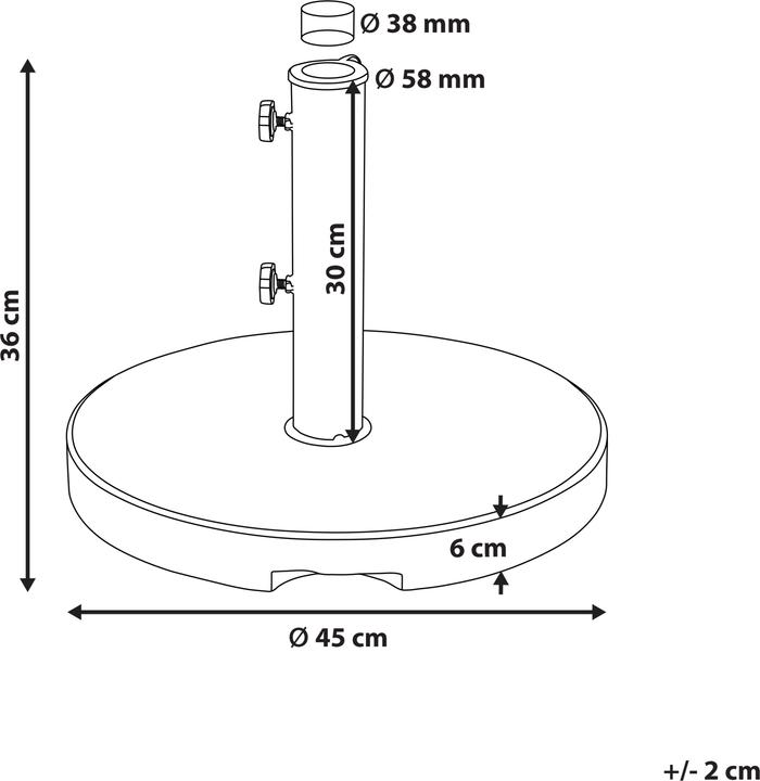 Produktbild Beliani Ceggia
