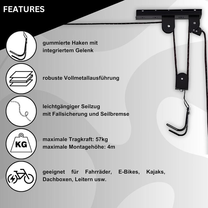 Image du produit Vdp Velolift Plus Deckenhalterung