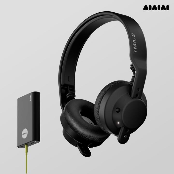 Actual product image Aiaiai Wireless Over-Ear Headphones TMA-2 DJ Wireless Black (No noise cancellation, 25 h, Cable, Wireless)