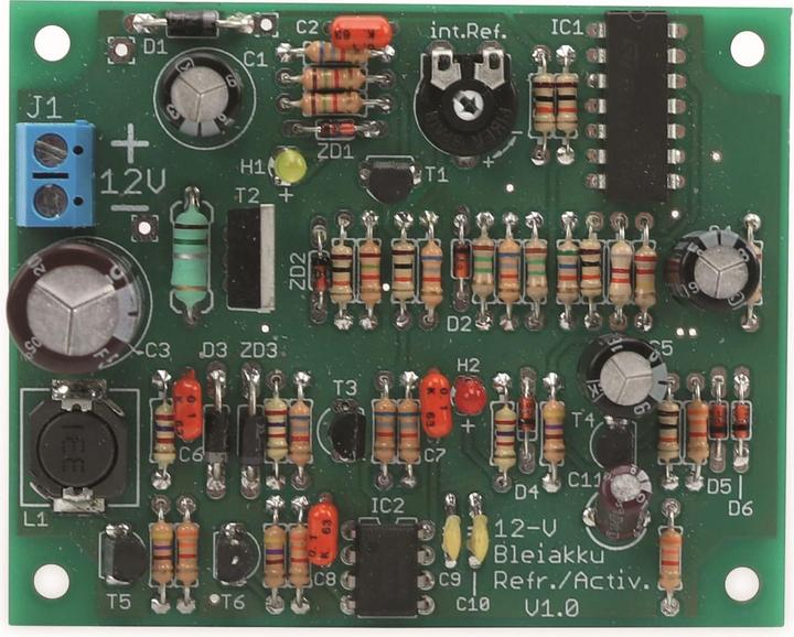 Pollin Electronic Bausatz 12V Bleiakku-Refresher/Aktivator