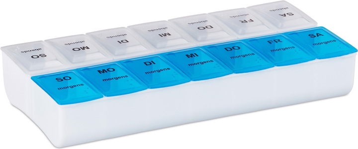 Produktbild Relaxdays Tablettenbox
