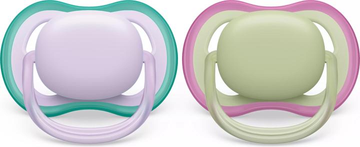 Actual product image Philips Avent ultra air SCF085/24 Soother (2x, 0 - 6 Months)