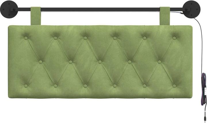Actual product image vidaXL Modernes Kopfteil (110 x 7 x 55 cm)