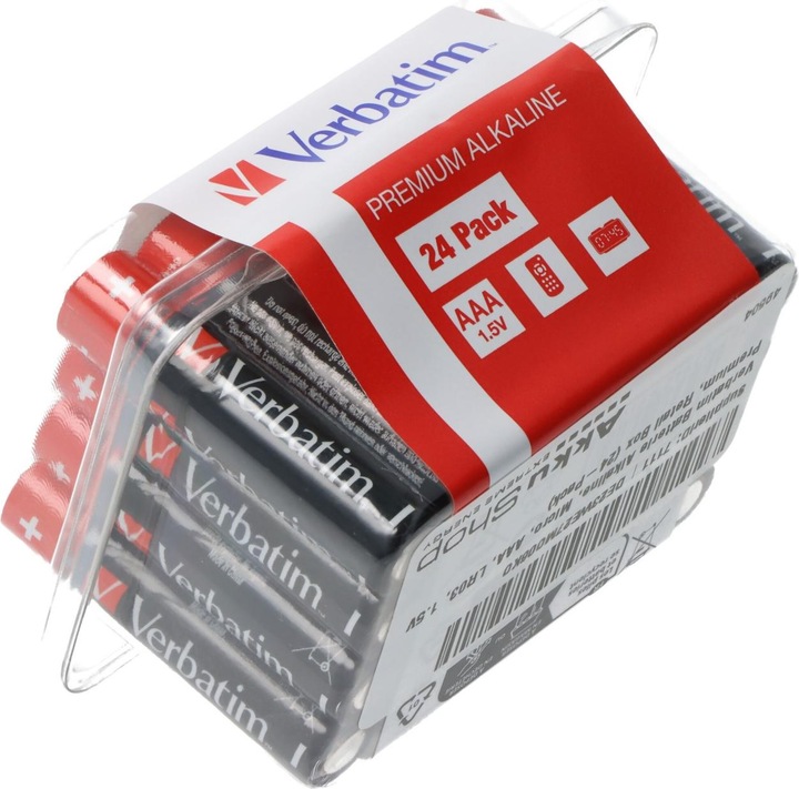 Productafbeelding Verbatim Micro AAA LR 03 (24 Pcs., AAA)