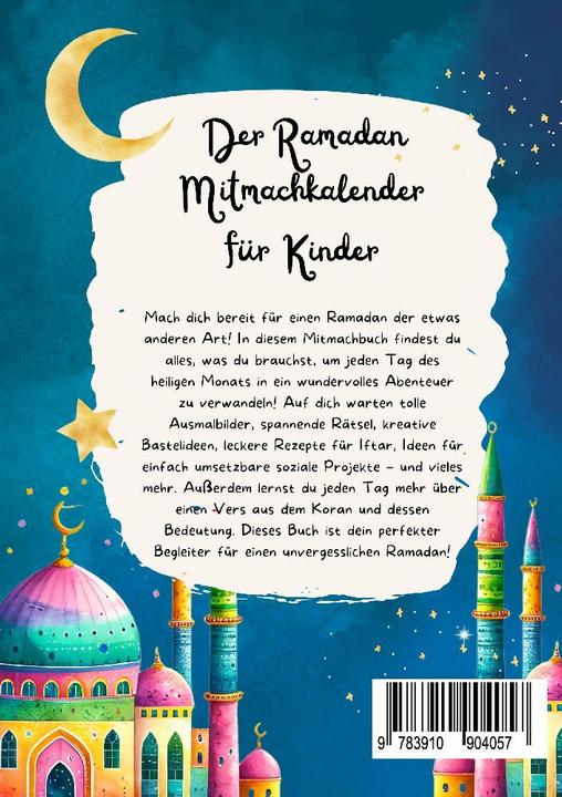 Produktbild Der grosse Ramadan Mitmachkalender. Black & White Edition (Spezial)