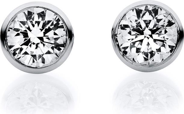 Produktbild Goldberg Diamant Ohrstecker Zarge 0.2ct (Weissgold)
