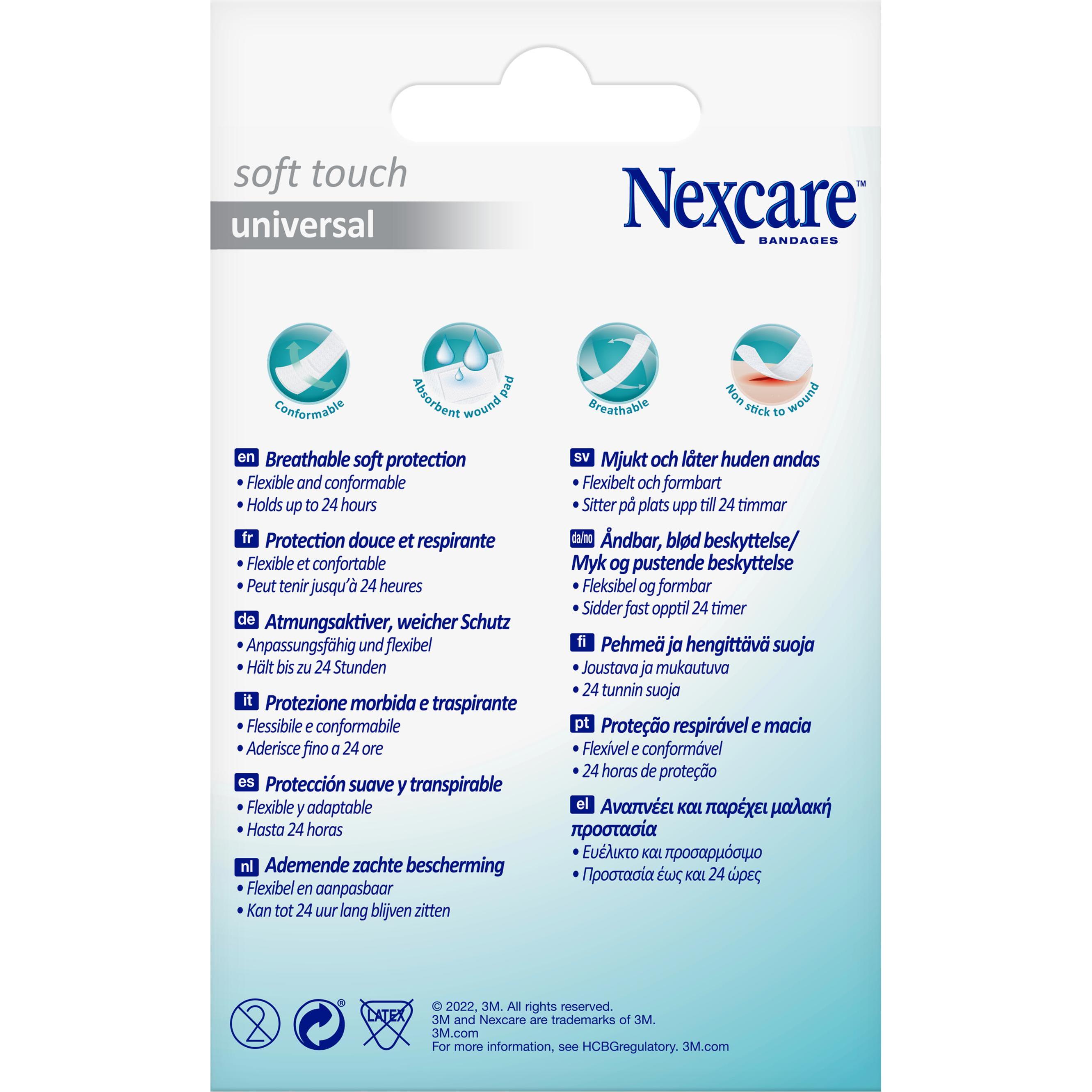 Thumbnail - Nexcare, Pflaster, Soft Touch Universal Pflaster (20 x)