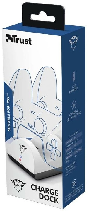 Produktbild Trust Ladestation GXT 254 Ladedock PS5 (PS5)