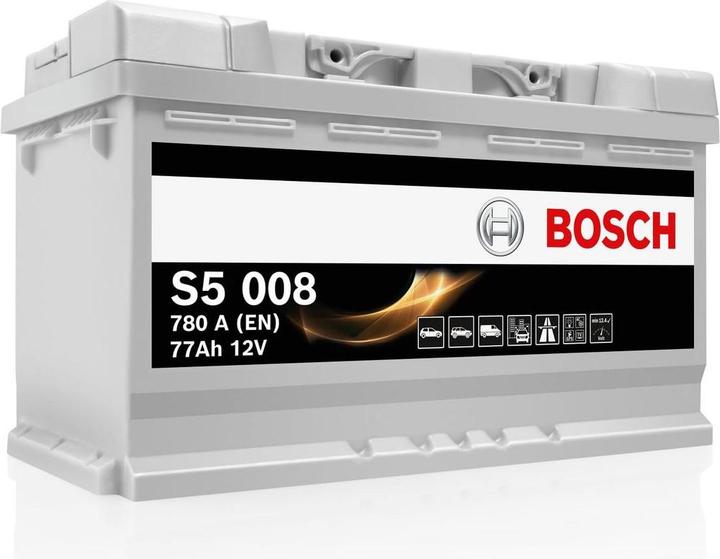 Actual product image Bosch Automotive S5 008 (12 V, 77 Ah, 780 A)